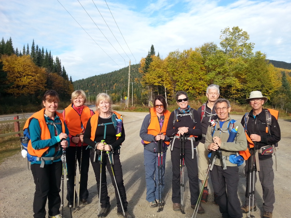 Hiking in Charlevoix with Club Plein Air 5 Saisons